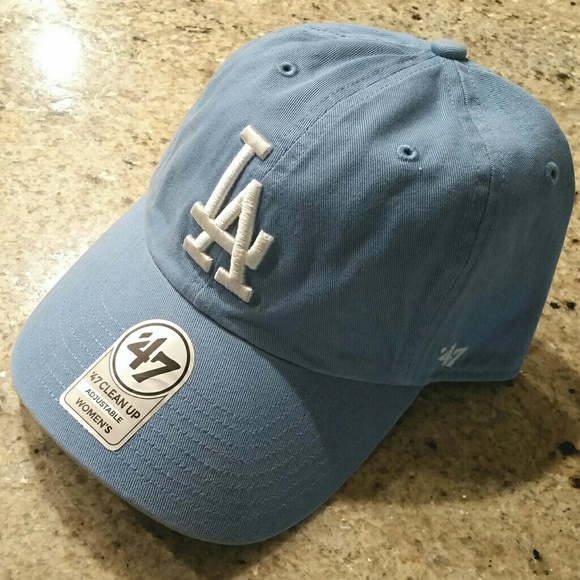 baby blue dodger hat